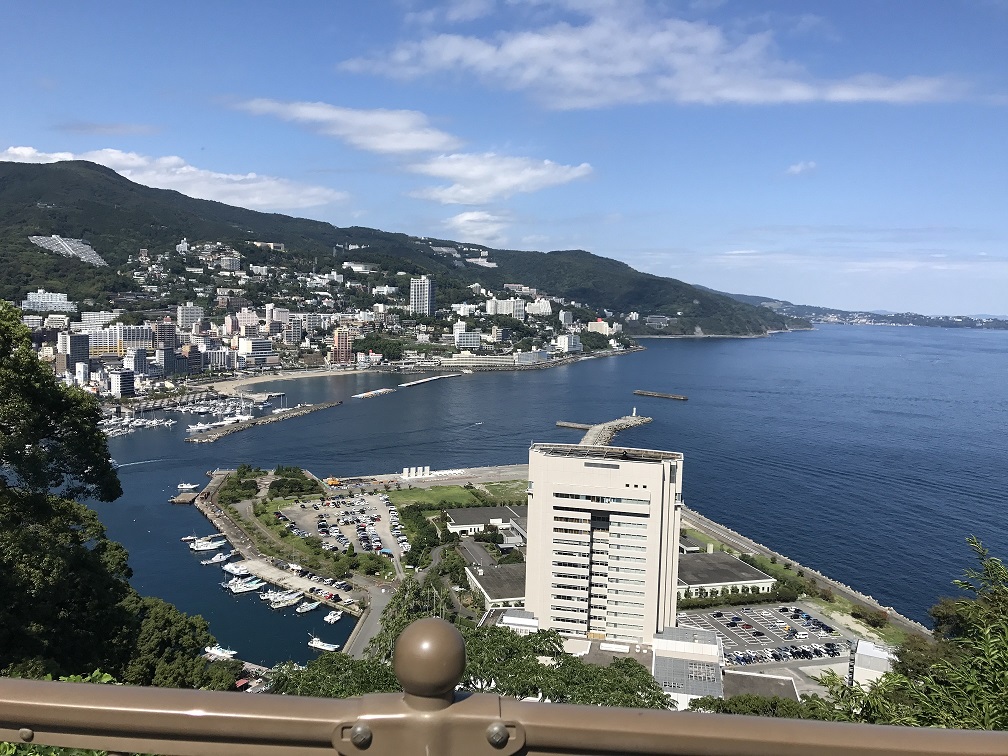 熱海城からの絶景